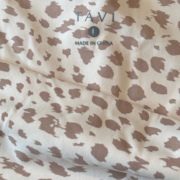 Tavi High Waisted 7/8 Tight Dune Lynx Leggins - Picture 6 of 6